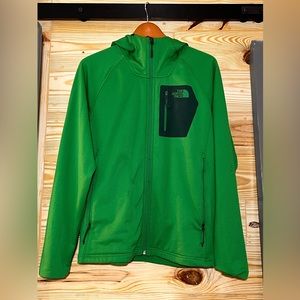 Bright Green North face Mens  Jacket